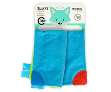 Jucarie din plus, fosnaitoare si functie dentitie, Blanky Green