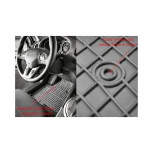 Covoare interior cauciuc El Toro compatibile Volkswagen Golf V Plus 2005–2014 Cod: 0403 P60