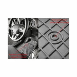 Covoare interior cauciuc El Toro compatibile Fiat Doblo II 2010–2021  Cod: 0910P P70