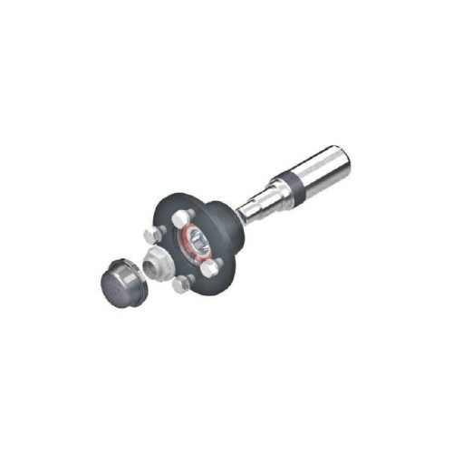 Butuc roata remorca 4x100 cu ax complet si accesorii  Cod: CW-0203 3