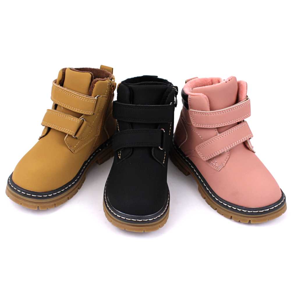Ghete de copii, tip insulated, imblanite, cu talpa antiaaderenta B-66-PINK 5