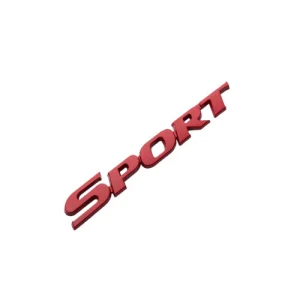 Ornament  metalic "SPORT" 16.5cmx2.3cm Cod: JS-14