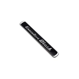Ornament metalic auto Executive Black aluminiu crom cu negru Cod: EB-22