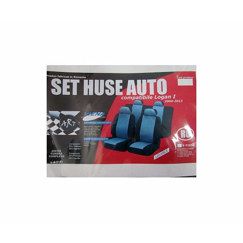 Husa auto compatibile DUSTER 2008-2017 din 9 piese  Premium 12