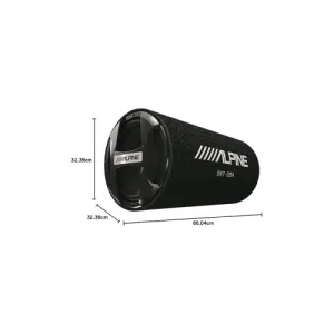 Set subwoofer auto Alpine 12 inch cu statie amplificare si kit cabluri 350940