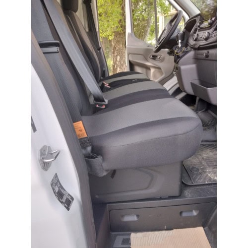 Husa auto dedicate 2+1 FORD TRANSIT 2013-> FRACTIONATE. Calitate Premium