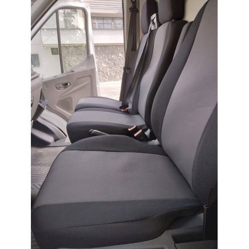 Husa auto dedicate 2+1 FORD TRANSIT 2013-> FRACTIONATE. Calitate Premium 3
