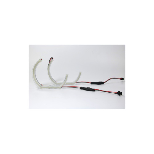 Angel Eyes  compatibil BMW seria 3 F30, F31, seria 5 F10 cu halogen COD: 6122-C1 2