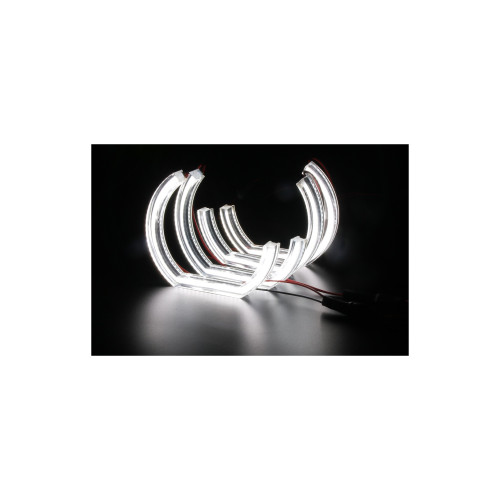 Angel Eyes  compatibil BMW seria 3 F30, F31, seria 5 F10 cu halogen COD: 6122-C1 6