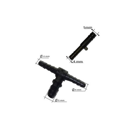 Teu stropgel negru diametru 5mm Cod: ART05106