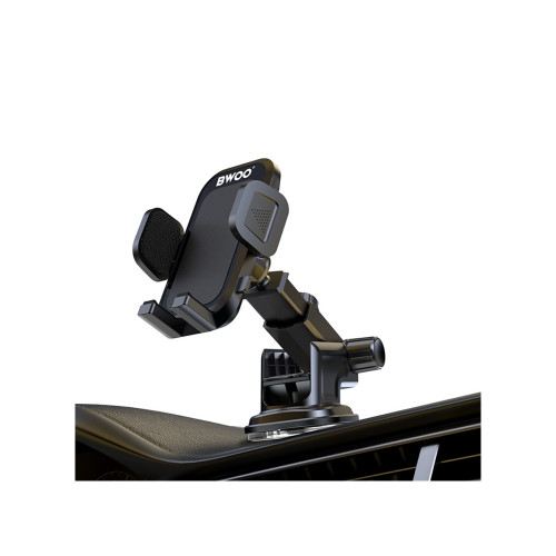 Suport telefon auto BWOO universal brat reglabil ventuza parbriz bord Cod: BO-ZJ125