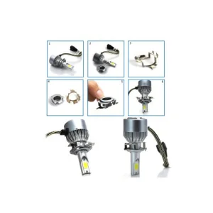 Adaptor bec LED pentru montaj in locul becurilor cu halogen compatibil Audi BMW Mercedes Nissan Cod: TK-101