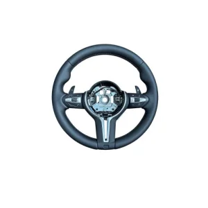 Volan sport piele compatibil BMW Seria 5 E60/E61, Seria 6 E63/E64 pana la 09/2005  Cod: OCH-17