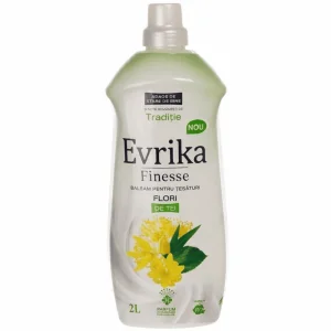 Balsam rufe Evrika, lichid, formula concentrata, parfum flori de tei, 2 L