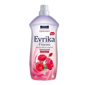 Balsam rufe Evrika, lichid, catifelare, parfum persistent, 2 L, trandafir salbatic