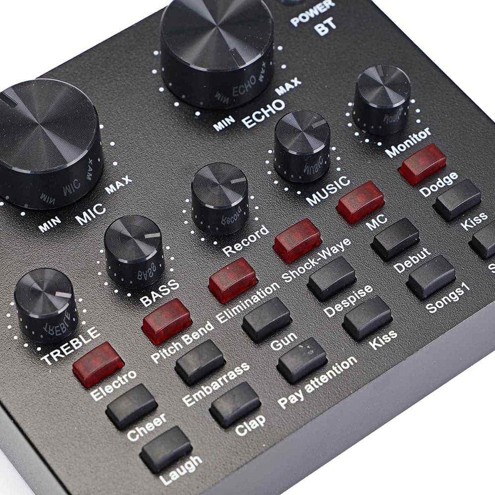 Set profesional mixer audio si microfon, MIC8 3