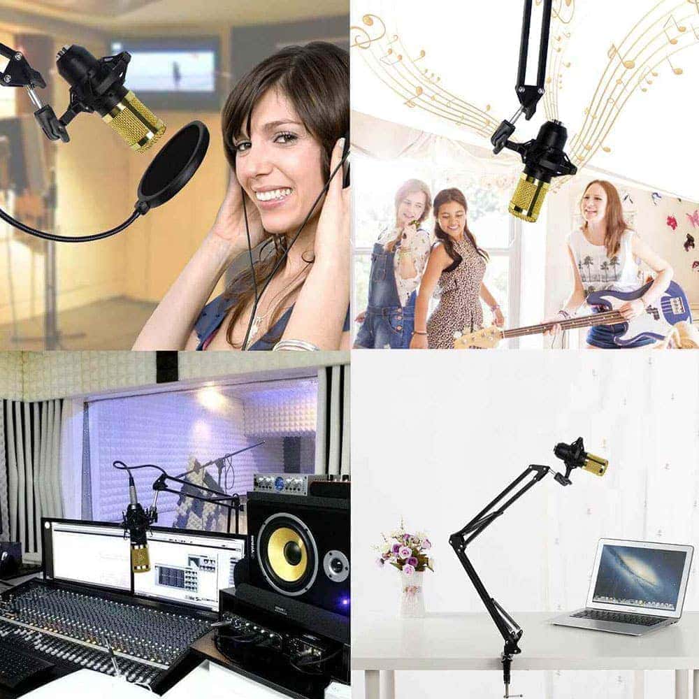 Set profesional mixer audio si microfon, MIC8 4