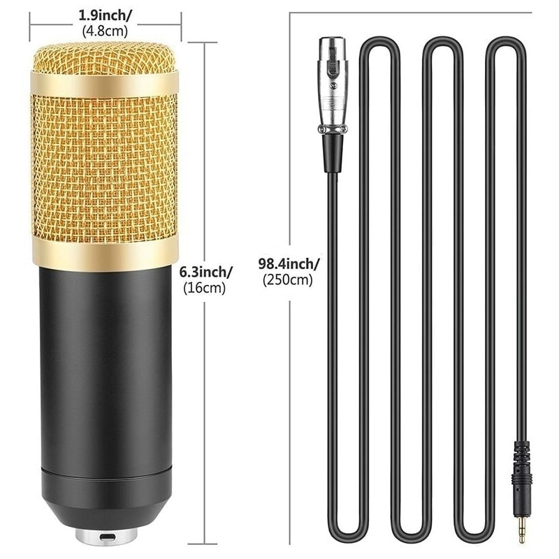 Set profesional mixer audio si microfon, MIC8 5
