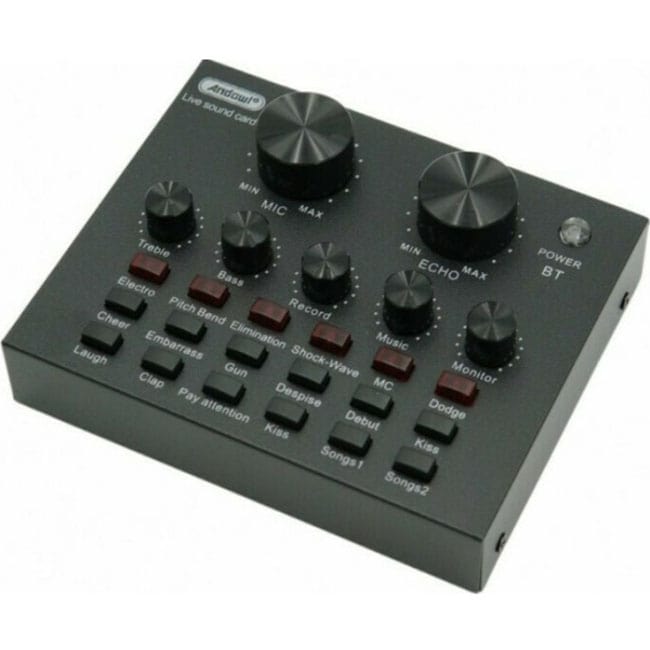 Set profesional mixer audio si microfon, MIC8 6