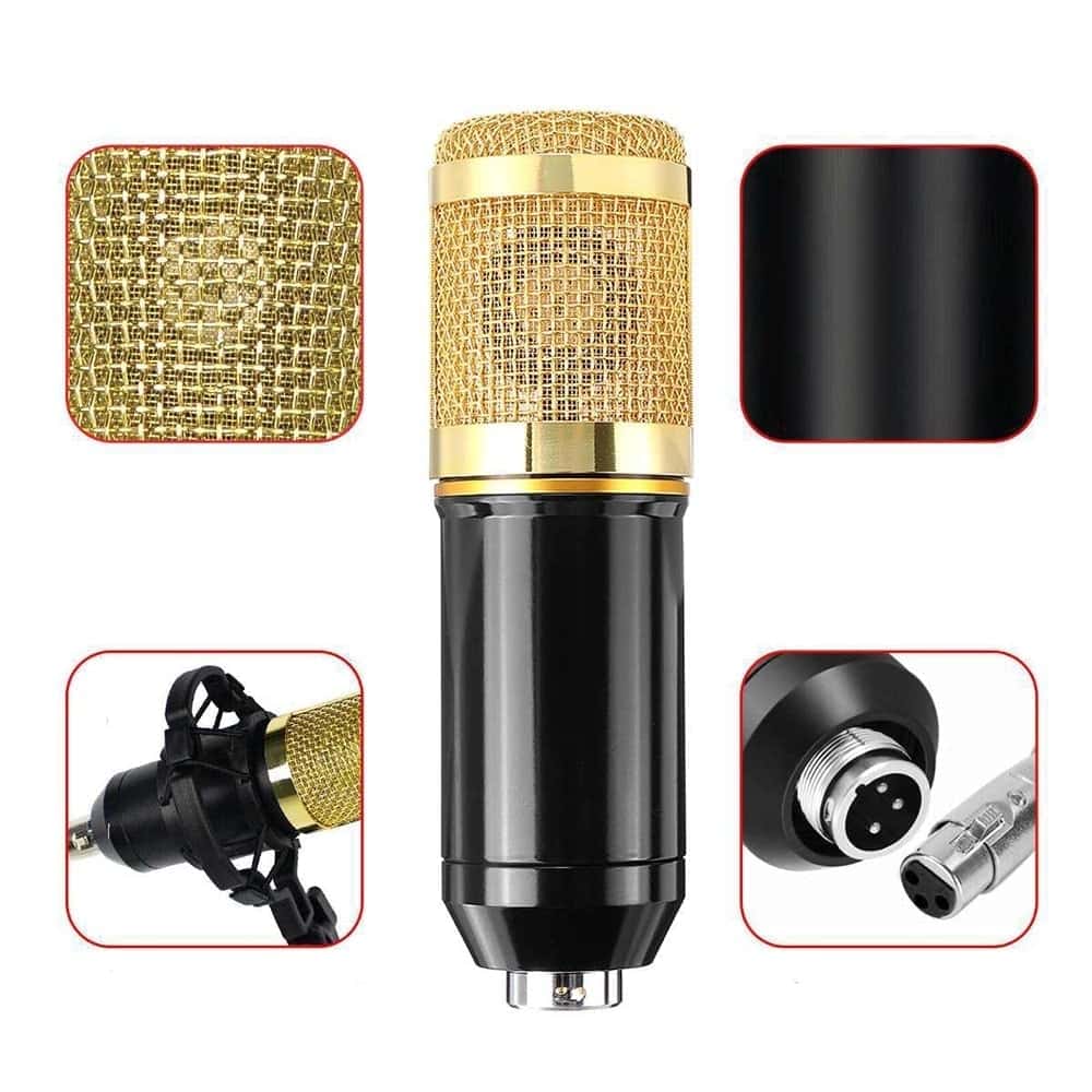 Set profesional mixer audio si microfon, MIC8 7