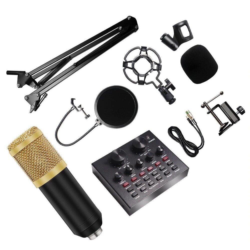 Set profesional mixer audio si microfon, MIC8 8