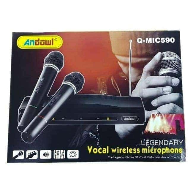 Set 2 microfoane wireless, receiver MIC590 6