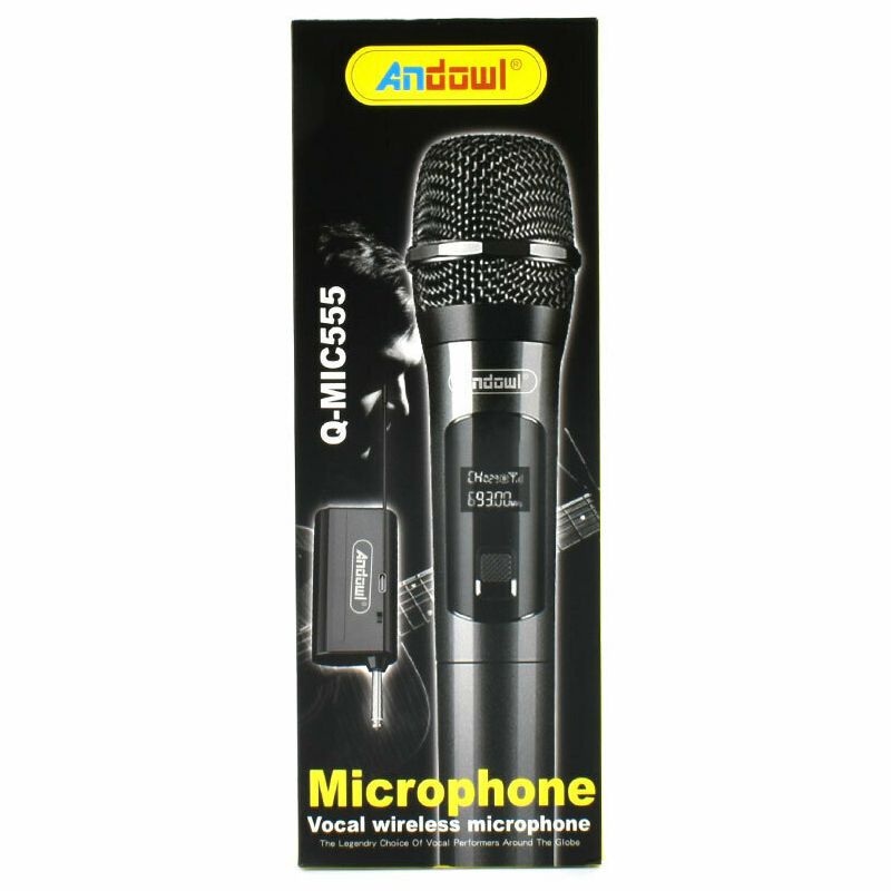 Microfon profesional wireless MIC555, cu receiver 5
