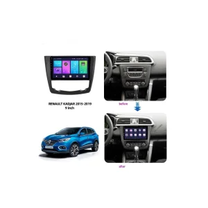 Rama Navigatie 9" cu cablaj si modul canbus compatibila Renault Kadjar 2015-2018 Cod: NV3165 / GR2