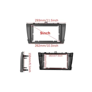 Rama Navigatie 9" cu cablaj  compatibila Toyota Avensis 2009-2015 Cod: NV3199 / GR1