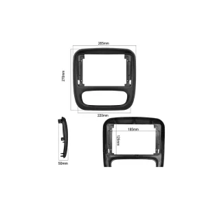 Rama Navigatie 9" cu cablaj si modul canbus compatibila Opel Vivaro B 2014-2019  Cod: NV3141 / GR2