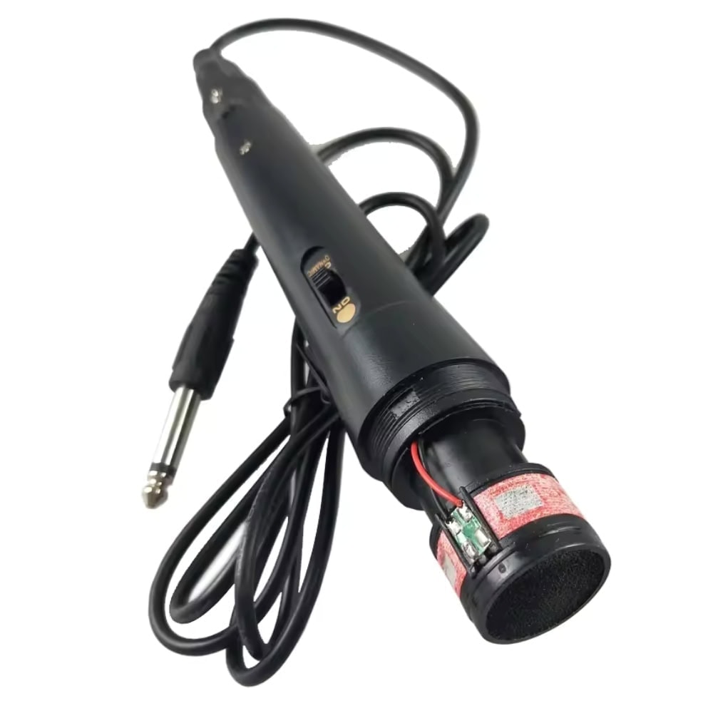 Microfon cu fir MIC544, dinamic, jack 6.5mm, karaoke, 1+1 gratis 7