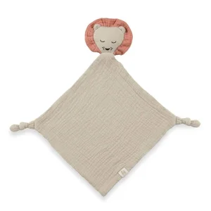 Paturica somn si joaca din Bumbac Organic, 25x25 cm, Hauck,  Lion Beige