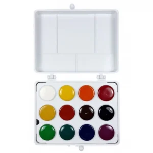 Acuarele 12 culori/set, COLIBRI