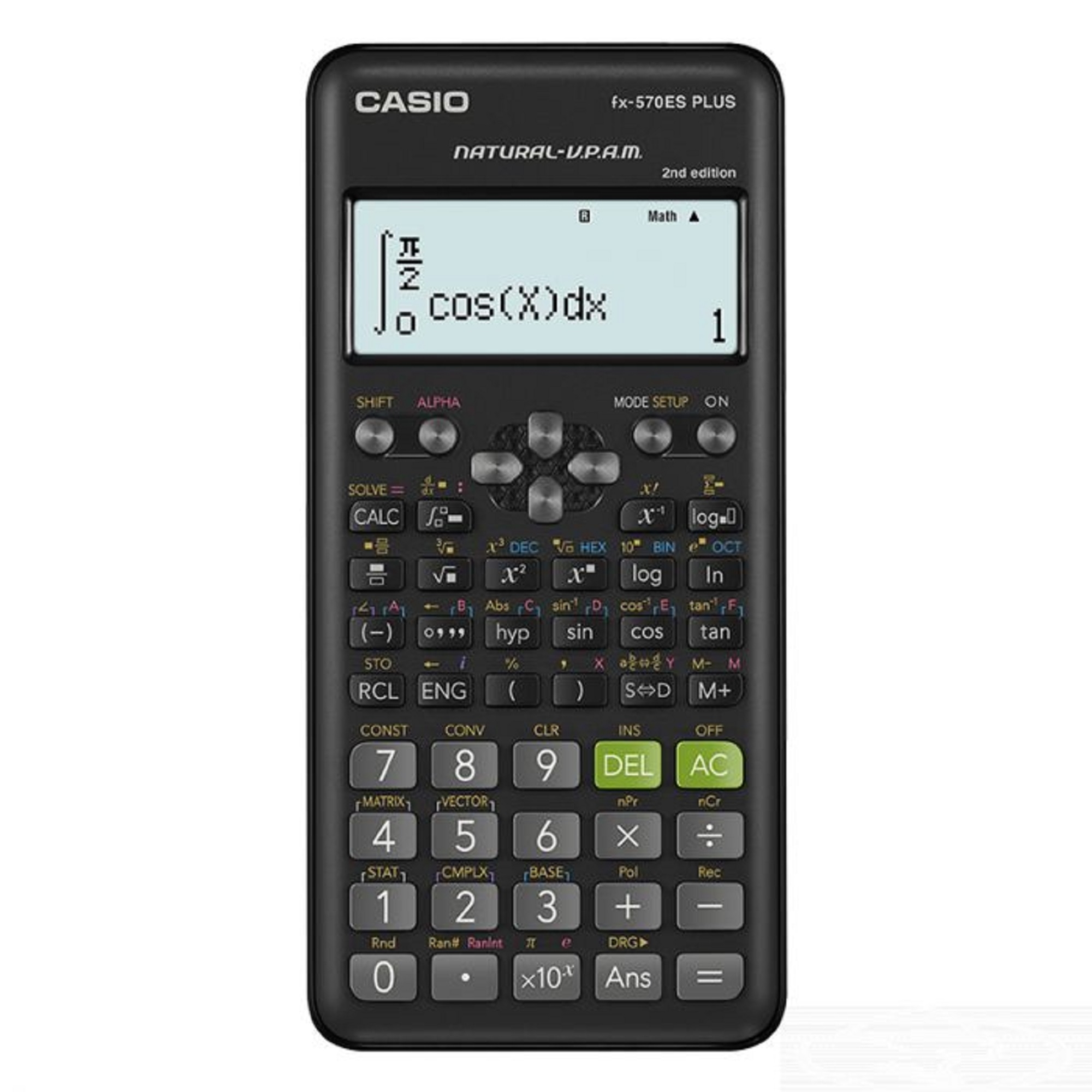 Calculator stiintific CASIO FX-570ES Plus, 417 functii