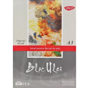 Bloc Ulei A3, 250g/mp, 10 file, DACO