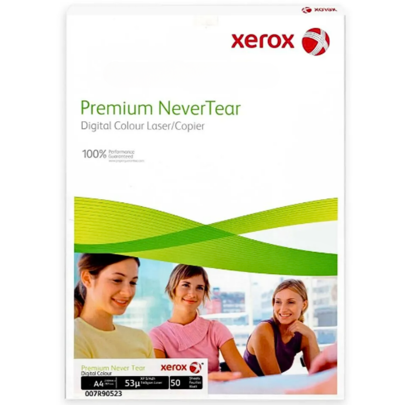 Etichete autocolante transparente din poliester, A4, XEROX Alberta