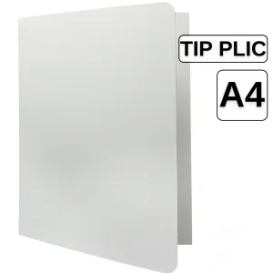 Dosar plic, carton duplex cretat alb