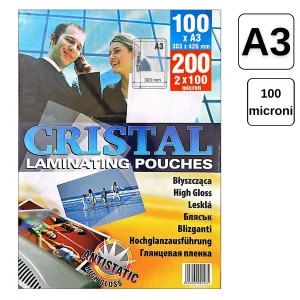 Folie laminare A3,100 microni, 100 buc/top , ARGO