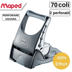 Perforator metalic, MAPED Easy, 70 coli