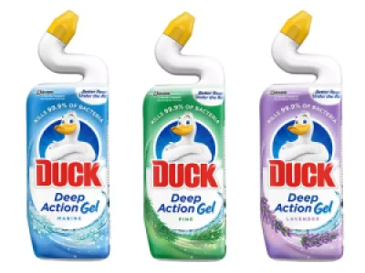 Solutie curatare toaleta DUCK Deep Action Gel, 750 ml