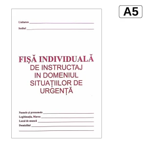 Fisa P. S. I. - carnet, A5