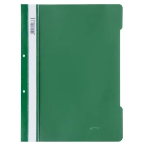 Dosar plastic cu sina si gauri NOKI Verde