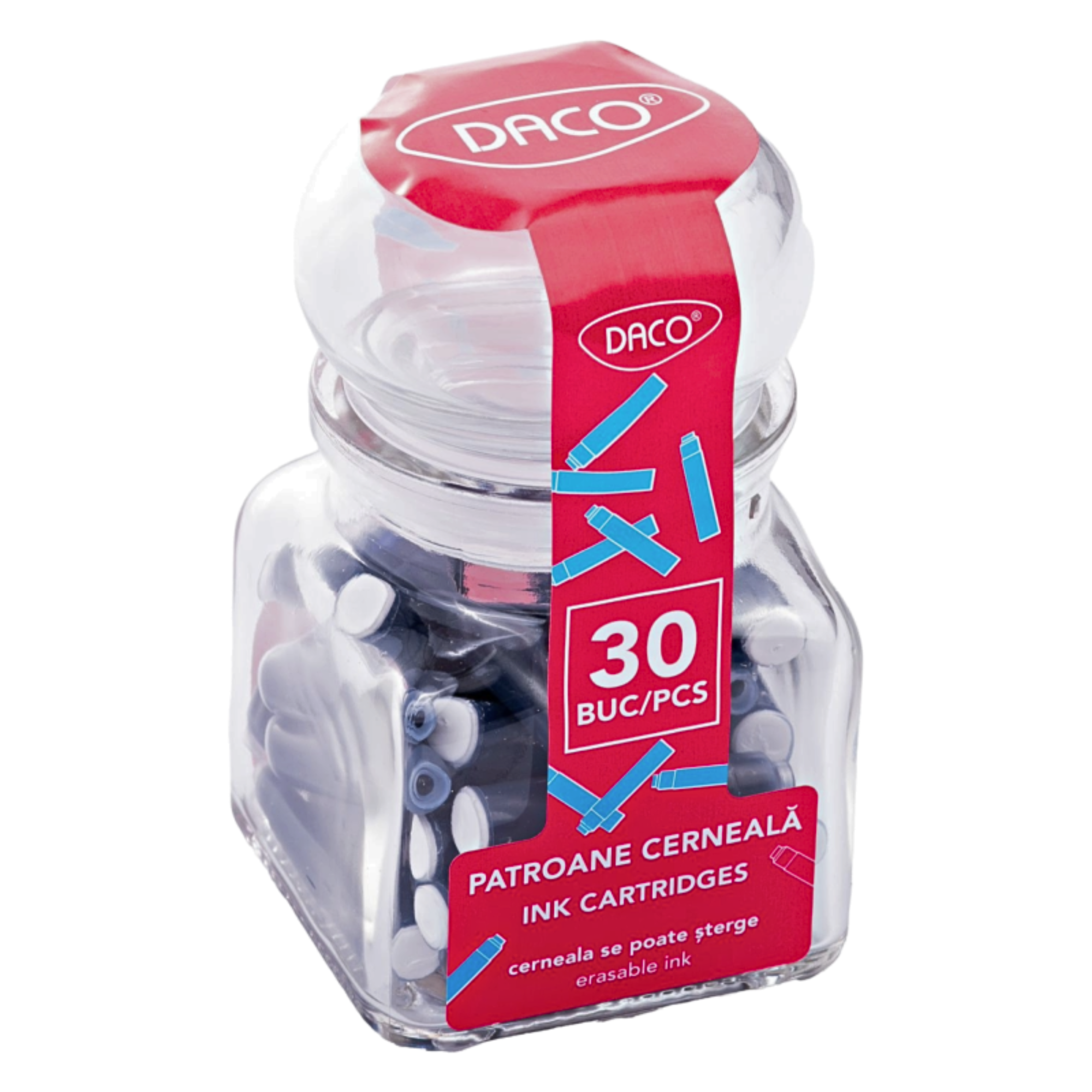 Patroane cerneala DACO, 30 buc/set