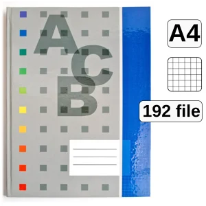 Repertoar A4, 192 file cartonat, matematica, ARHI DESIGN