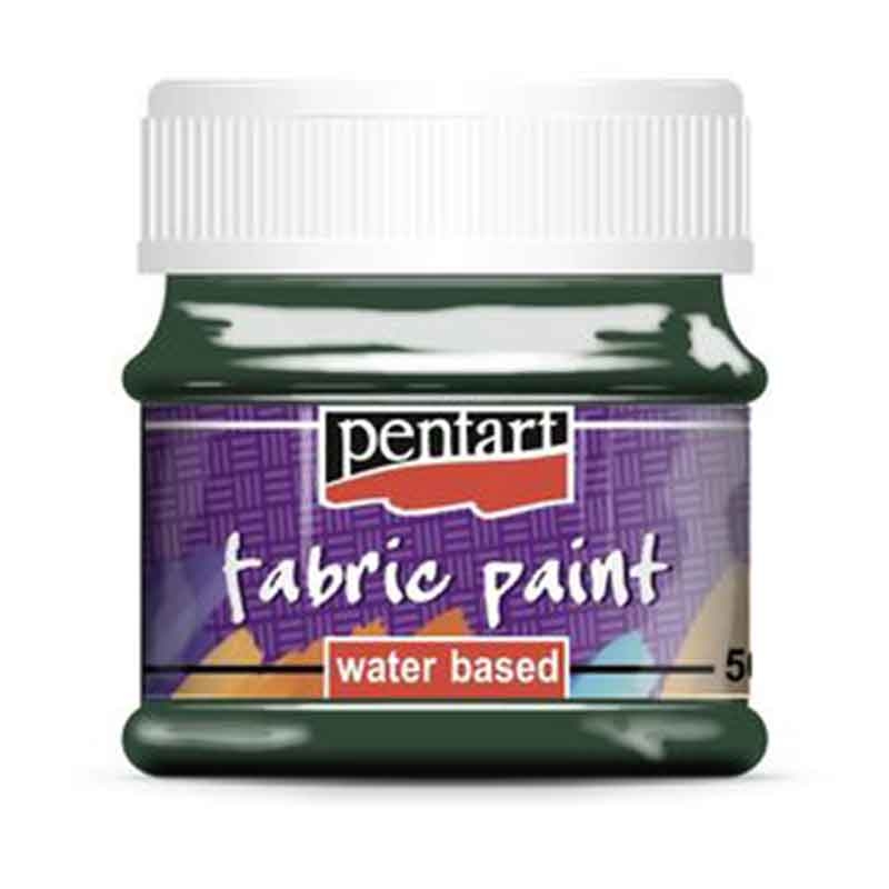 Culori textile 50 ml Verde Brad Pentart P3476/5