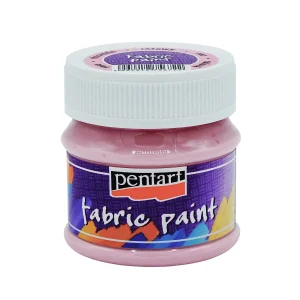 Culori textile 50 ml Rose, Pentart P3479