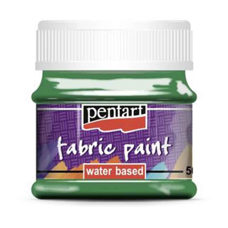 Culori textile 50 ml Verde, Pentart P3476/4