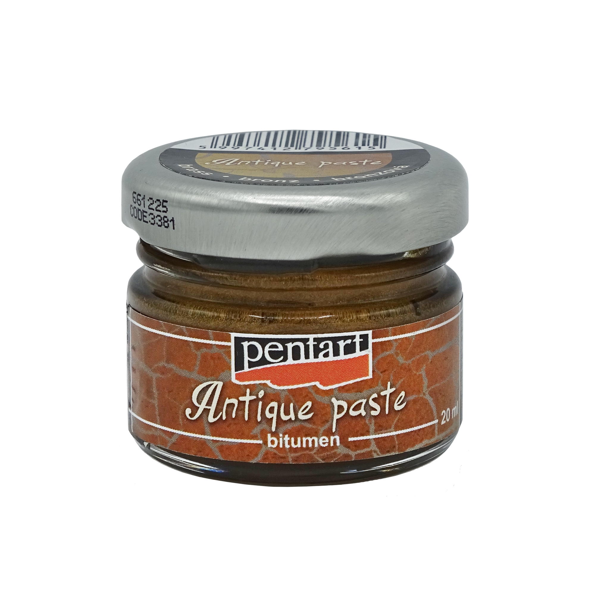 Pasta de invechire patina Brass Bronz 20 ml, Pentart P3381