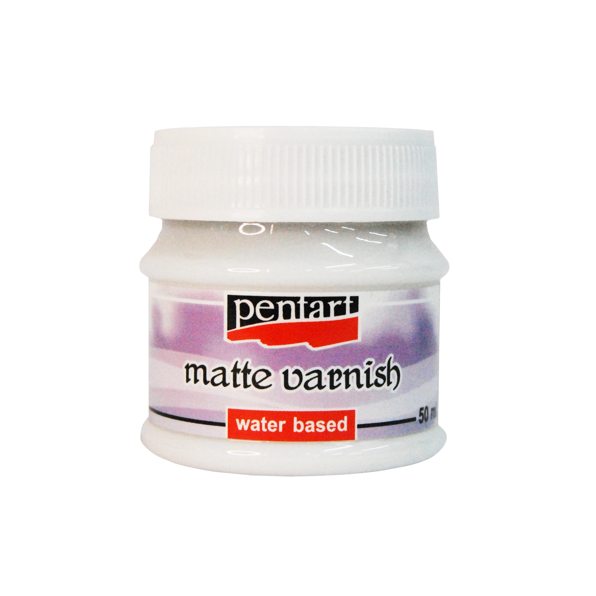 Lac mat pe baza de apa 50 ml, Pentart P2450