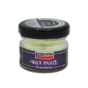 Pasta ceara cameleon Alb/Auriu 20 ml, Pentart P4430